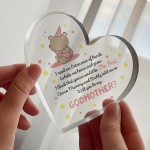 Cute Gifts For Godmother Birthday Gifts Will You Be My Godmother