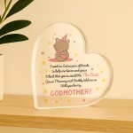 Cute Gifts For Godmother Birthday Gifts Will You Be My Godmother