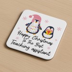 Happy Christmas To The Best Teaching Assistant Gift From Student