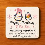 Christmas Gift For The Best TA Gift From Student TA COASTER