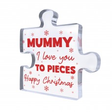 Gift For Mummy Happy Christmas Gift For Mummy Acrylic Puzzle