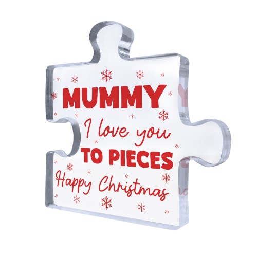 Gift For Mummy Happy Christmas Gift For Mummy Acrylic Puzzle Gift For Mummy Happy Christmas Gift For Mummy Acrylic Puzzle