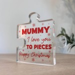 Gift For Mummy Happy Christmas Gift For Mummy Acrylic Puzzle Gift For Mummy Happy Christmas Gift For Mummy Acrylic Puzzle