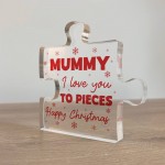 Gift For Mummy Happy Christmas Gift For Mummy Acrylic Puzzle Gift For Mummy Happy Christmas Gift For Mummy Acrylic Puzzle