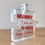 Gift For Mummy Happy Christmas Gift For Mummy Acrylic Puzzle Gift For Mummy Happy Christmas Gift For Mummy Acrylic Puzzle