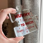 Gift For Mummy Happy Christmas Gift For Mummy Acrylic Puzzle Gift For Mummy Happy Christmas Gift For Mummy Acrylic Puzzle