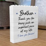 Gift For Brother Building Blocks Puzzle Gift For Him Brother