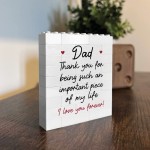 Dad Gifts from Daughter Son Gifts for Dad Building Block