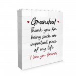 Gift For Grandad Building Blocks Puzzle Gift For Him Grandad