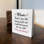 Mum Gift Building Block Birthday Gifts For Mum From Daughter Son