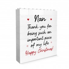 Nan Gifts For Christmas From Grandchildren Building Block