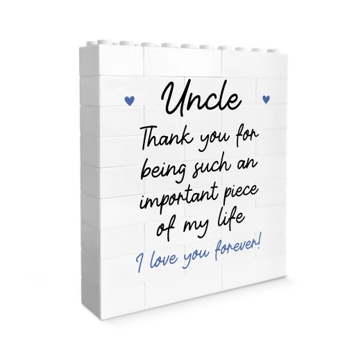 Gift For Uncle Building Blocks Puzzle Gift For Him Uncle Gifts