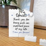 Gift For Uncle Building Blocks Puzzle Gift For Him Uncle Gifts