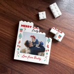 Merry Christmas Gift For Son Daughter Personalised Photo Block Merry Christmas Gift For Son Daughter Personalised Photo Block
