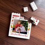 Personalised Merry Christmas Gift For Son Daughter Photo Block Personalised Merry Christmas Gift For Son Daughter Photo Block