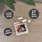 Personalised Merry Christmas Gift For Son Daughter Photo Block Personalised Merry Christmas Gift For Son Daughter Photo Block