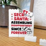 Secret Santa Gift Building Blocks Puzzle Gift For Him Her Secret Santa Gift Building Blocks Puzzle Gift For Him Her