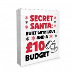 Funny Secret Santa Gift Building Blocks Puzzle Gift For Him Her 