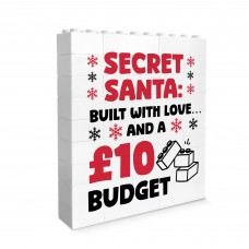 Funny Secret Santa Gift Building Blocks Puzzle Gift For Him Her 