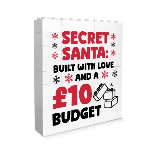 Funny Secret Santa Gift Building Blocks Puzzle Gift For Him Her 
