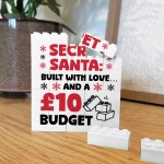 Funny Secret Santa Gift Building Blocks Puzzle Gift For Him Her 