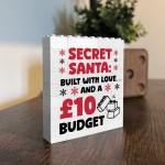 Funny Secret Santa Gift Building Blocks Puzzle Gift For Him Her 
