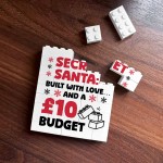 Funny Secret Santa Gift Building Blocks Puzzle Gift For Him Her 