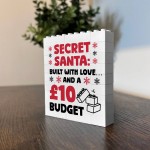 Funny Secret Santa Gift Building Blocks Puzzle Gift For Him Her 