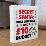 Funny Secret Santa Gift Building Blocks Puzzle Gift For Him Her 