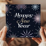 New Year Card For Family and Friends New Years Eve Celebration
