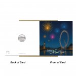 Happy New Year Greetings Card For Family Friends London New Year