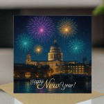 New Year Card For Family Friends and Neighbours New Years Eve