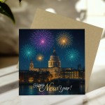 New Year Card For Family Friends and Neighbours New Years Eve