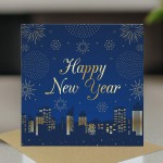 Happy New Year Greetings Card For Friends Family and Couples 