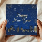 Happy New Year Greetings Card For Friends Family and Couples 