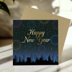 Happy New Year Celebration Card For Friends Family Couples