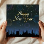 Happy New Year Celebration Card For Friends Family Couples