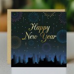 Happy New Year Celebration Card For Friends Family Couples