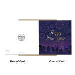 New Year Card For Friends and Family Happy New Year Celebration 