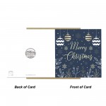 Christmas Card Festive Seasons Greetings Card For Family Friend