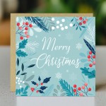 Merry Christmas Card Seasons Greetings Xmas Card Friends Family