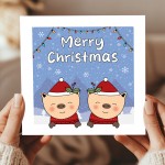 Childrens Christmas Card For Son Daughter Niece Nephew Cousin