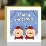 Childrens Christmas Card For Son Daughter Niece Nephew Cousin