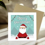 Merry Christmas Card Cute Santa Design For Kids Children Merry Christmas Card Cute Santa Design For Kids Children