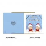 Merry Christmas Cards For Son Daughter Niece Nephew Cute Festive