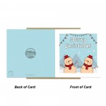 Merry Christmas Card For Kids Children Cute Snowmen Festive Xmas Merry Christmas Card For Kids Children Cute Snowmen Festive Xmas