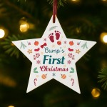 Bumps First Christmas Acrylic Star First Christmas Decoration Bumps First Christmas Acrylic Star First Christmas Decoration