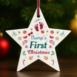 Bumps First Christmas Acrylic Star First Christmas Decoration Bumps First Christmas Acrylic Star First Christmas Decoration