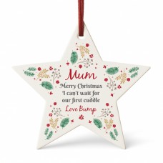 Merry Christmas Mum To Be From Bump Star Gift For New Mum