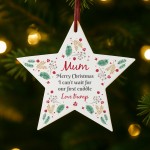Merry Christmas Mum To Be From Bump Star Gift For New Mum